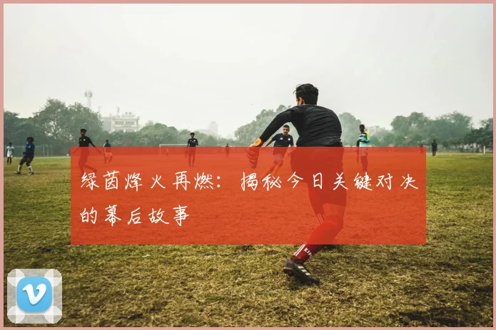 绿茵烽火再燃：揭秘今日关键对决的幕后故事